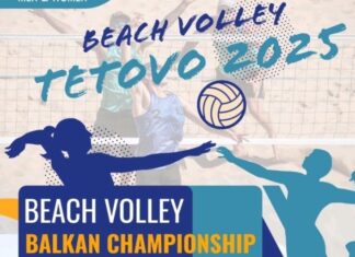 Од утре на тетовскиот плоштад, Балканско првенство во одбојка на песок