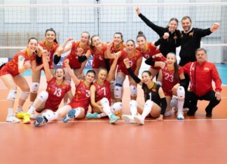Македонските одбојкарки се радуваат на нова победа во Европската Сребрена лига