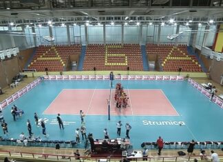 Mакедонските одбојкари денеска ќе го играат претпоследниот меч во Златната лига