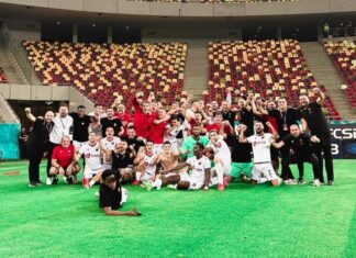 Шкендија славеше против Стеауа и продолжува во Лигата на шампионите (ВИДЕО)