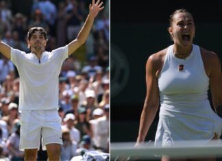 Тејлор Фриц и Арина Сабаленка се првите полуфиналисти на Вимблдон (ВИДЕО)