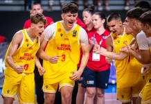 Македонските кадети во дуел со незгодата  Шведска на Евробаскетот во Скопје