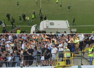 Немила сцена на дуелот во Куманово каде гостува Вардар (ВИДЕО)