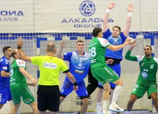 Хосни со гол во последната секунда го спаси Е.Пелистер од пораз кај Алкалоид (ВИДЕО)