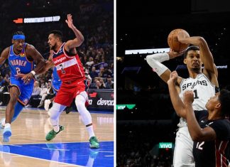 Оклахома и Сан Антонио го продолжија победникот низ на стартот на сезоната (ВИДЕО)