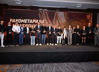 Кузмановски и Дамјаноска избрани за најдобри ракометари на годината
