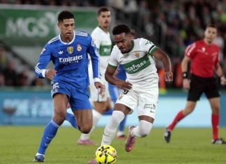 Белингам го спаси Реал од срамен пораз на гостувањето кај Елче