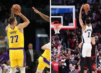 Дончиќ и Вембањама ги предводена Лејкерси и Спарс до победи (ВИДЕО)