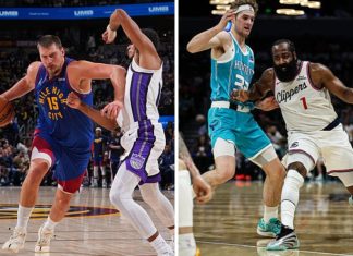 Јокиќ броеше до 44, а Харден постигна 55 поени (ВИДЕО)