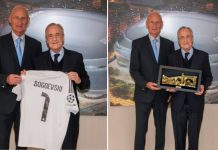 Владимир Богоевски гостин на Флорентино Перез и Реал Мадрид