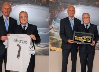 Владимир Богоевски гостин на Флорентино Перез и Реал Мадрид