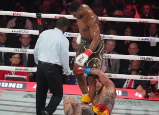 Џошуа со нокаут над јутуберот Пол се врати во рингот (ВИДЕО)