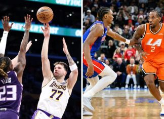 Дончиќ и Лејкерси ја прекинаа низата порази, Ленард го одигра натпреварот на кариерата (ВИДЕО)