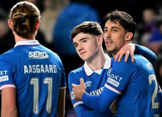 Бојан Миовски со хетр-трик во убедливата победа на Глазгов Ренџерс (ВИДЕО)