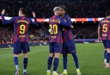 Барселона со три гола против Овиедо се врати на врвот