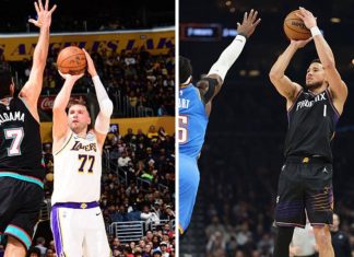 Дончиќ брилијантен, Букер со тројка го „реши“ шампионот Оклахома (ВИДЕО)