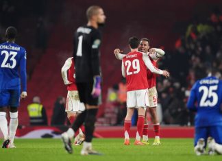 Арсенал пај го победи Челзи за финале во Карабао купот (ВИДЕО)