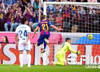 Барселона се врати на врвот на табелата во Ла Лига (ВИДЕО)