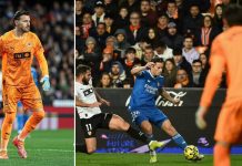 Столе Димитриевски не ја спаси Валенсија од пораз од Реал Мадрид (ВИДЕО)