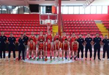 Македонија против Луксембург на отворањето на салата „Градски парк“