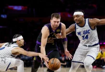 Дончиќ за малку троен ефект, но Лејкерси загубија (ВИДЕО)