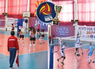 Осум желби да двата трофеи во одбојкарскиот Куп на Македонија