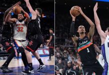 Њујорк надополни 18 негатива и победи, Вембањама со нова дабл-дабл партија (ВИДЕО)