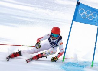 Јана Атанасовска денеска во олимпискиот слалом