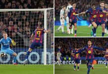 Барселона со 7 гола во мрежата на Њукалс до четвртфинале во Лигата на шампиони (ВИДЕО)