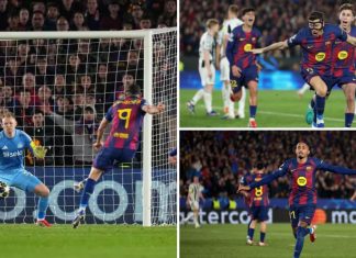 Барселона со 7 гола во мрежата на Њукалс до четвртфинале во Лигата на шампиони (ВИДЕО)