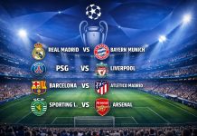 „Пеколни“ дуели ќе гледаме во четвртфиналето на Лигата на шампиони