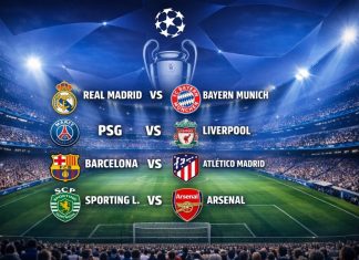 „Пеколни“ дуели ќе гледаме во четвртфиналето на Лигата на шампиони