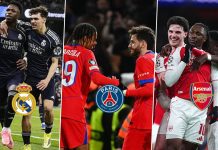Реал, ПСЖ и Арсенал во четвртфиналето на шампионската лига (ВИДЕО)