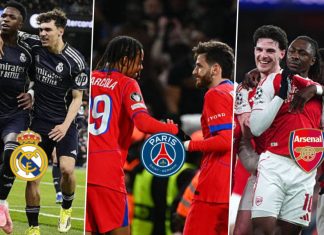 Реал, ПСЖ и Арсенал во четвртфиналето на шампионската лига (ВИДЕО)