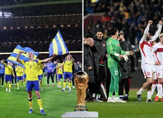 Шведска и Турција се пласираа на Мундијалот (ВИДЕО)