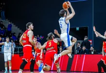 Македонските кошаркари тешко славеа на гостувањето кај Азербејџан (ВИДЕО)