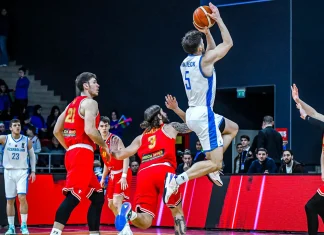 Македонските кошаркари тешко славеа на гостувањето кај Азербејџан (ВИДЕО)
