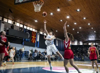 Очекува и убедлив пораз на македонските кошаркарки (ВИДЕО)