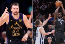 Дончиќ со дабл-дабл во победата на Лејкерс, Ентони Едвардс постигнаа 41 поен (ВИДЕО)