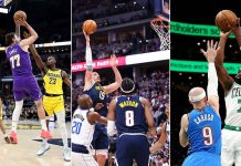 Дончиќ пак со 40+, Јокиќ со трипл-дабл, дербито за Бостон (ВИДЕО)