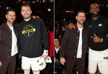 Новак Ѓоковиќ уживаше во играта на Дончиќ и Леброн кои си поигруваа со Сакраменто (ВИДЕО+ФОТО)