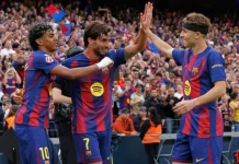 Барса со четири гола го совлада градскиот ривал Еспањол (ВИДЕО)