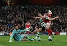 Арсенал е полуфиналист во Лигата на шампионите