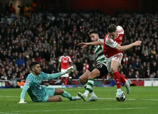 Арсенал е полуфиналист во Лигата на шампионите