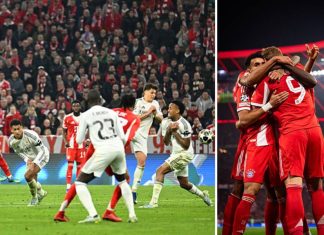 Реал три пати водеше, а изгуби од Баерн со 4-3 (ВИДЕО)