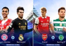 Баерн и Арсенал бранат гол предност во дуелите со Реал и Спортинг