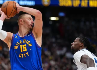 Бадијала дабл-дабл на Јокиќ кога Денвер загуби дома од Минесота (ВИДЕО)