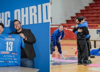 Косуке Јасухира е нов играч на ГРК Охрид (ВИДЕО+ФОТО)