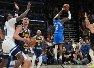 Јокиќ го спаси Денвер од елиминација, Оклахома е првиот конференциски полуфиналист (ВИДЕО)