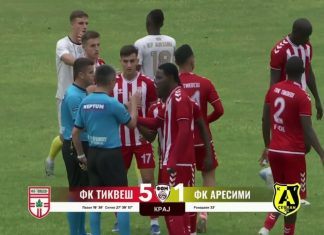 Тиквеш стартуваше со петка против Арсим (ВИДЕО)